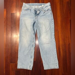 Baggy light denium jeans
